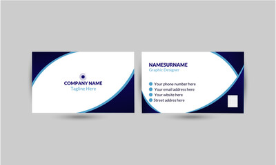 business card template