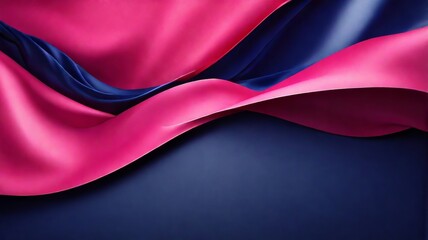 Aufkleber - magenta dark blue smooth wavy background banner