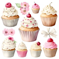 Sticker - cupcakes