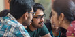 © smth.design - Young Multicultural Team Engages in Collaborative Discussion