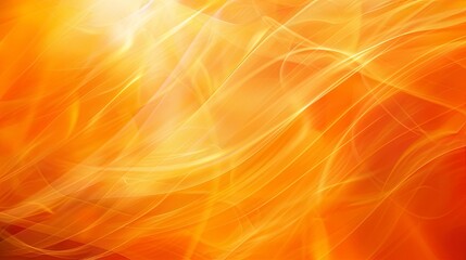 Wall Mural - orange background summer background abstract blur. Generative ai
