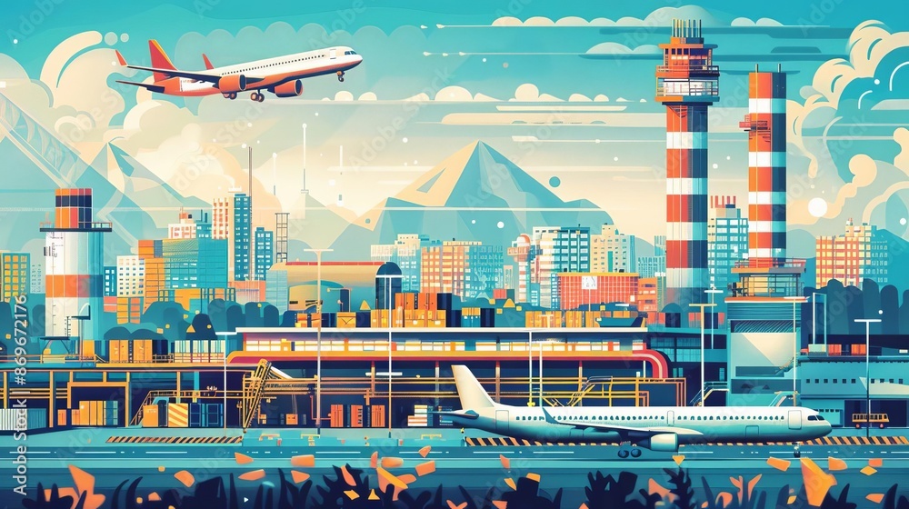 Illustrate the journey of imported goods through customs and inspection ...