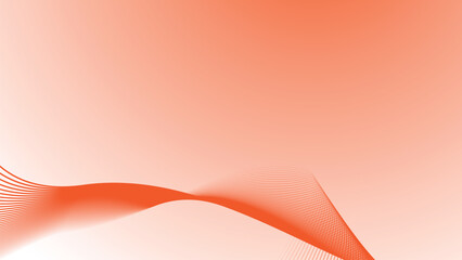 Wall Mural - Orange abstract line background for backdrop or wallpaper