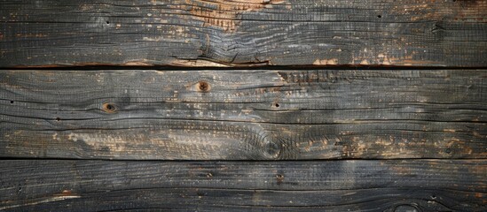 Aufkleber - An appealing horizontal background showing the intricate texture of aged wooden boards with space for adding images. Copy space image. Place for adding text and design