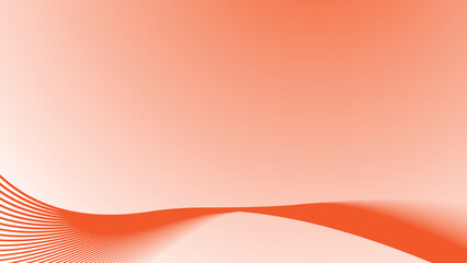 Wall Mural - Orange abstract line background for backdrop or wallpaper