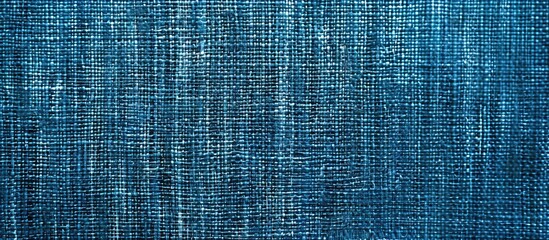 Canvas Print - Capture a top-down view of a textured blue yoga mat background, offering ample space for additional images or text.