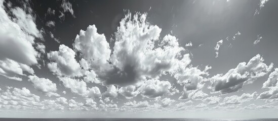 Aufkleber - Enhance and refine my classic sky backdrop with intricate details for an improved choice in photo editing due to its suitability for replacement and further enhancement with copy space image.