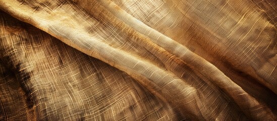 Fototapete - Textured fabric with a distressed look, ideal background with room for your creative design; copy space image.