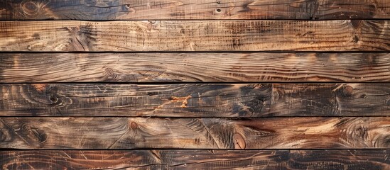 Aufkleber - Close-up of rustic wooden background with copy space image.