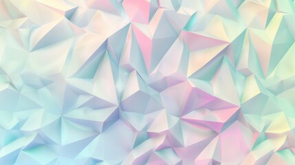 Wall Mural - Polygons seamless, geometric design with a subtle gradient in the background