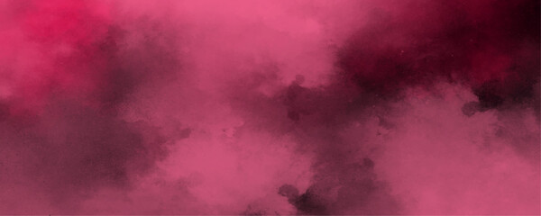 Wall Mural - abstract cosmic fuchsia neon paper textured. pink sky with black background and blurred pattern back