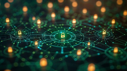 Wall Mural - Unlocking the Future: Cybersecurity Innovations for a Safer Digital Landscape