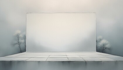 background in light blue gray with blank copy space