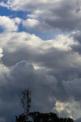 Wall Mural - beautiful sky and clouds