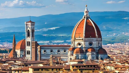 Wall Mural - A view of Florence Cathedral