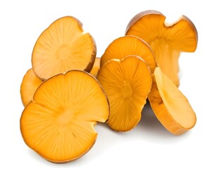 Sliced portobello mushrooms