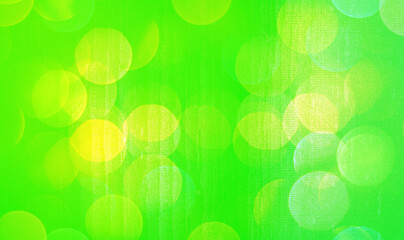 Wall Mural - Green bokeh background for Banner, Poster, celebration, event and various design works