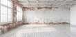 © Art_You - Modern empty loft with exposed brick wall and large windows in natural light
