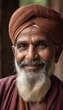 © Alessandro - portrait of indian man, old mand from india, male face, old nepalese