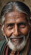 © Alessandro - portrait of indian man, old mand from india, male face, old nepalese