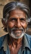 © Alessandro - portrait of indian man, old mand from india, male face, old nepalese