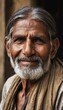 © Alessandro - portrait of indian man, old mand from india, male face, old nepalese