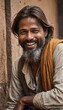 © Alessandro - portrait of indian man, old mand from india, male face, old nepalese