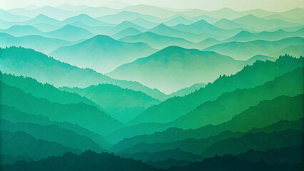 Wall Mural - Green background