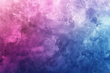 Wall Mural - A colorful background with a blue and pink hue. The background is filled with splatters of paint, giving it a messy and chaotic appearance. Scene is one of creativity and artistic expression
