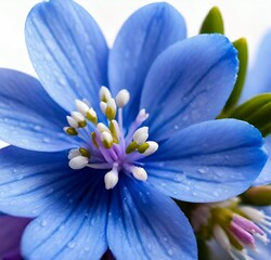 blue flower close up, spring, flowers, blue, beauty, macro, purple, white, garden, flora, blossom, summer, petal