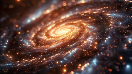 Cosmic marvels - vast universe and its countless galaxies, highlighting the awe-inspiring scale and enigmatic nature of the cosmos, and the secrets it holds.