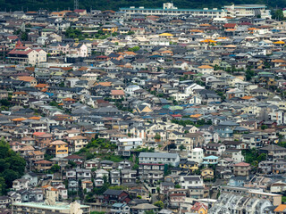 Wall Mural - 兵庫県川西市の住宅密集地