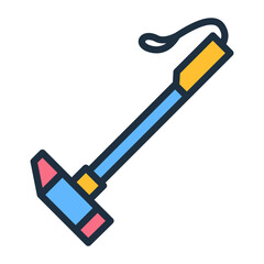 Sticker - Polo Mallet Icon