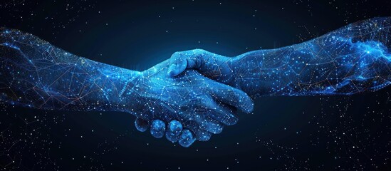 digital handshake: connection and collaboration in the network