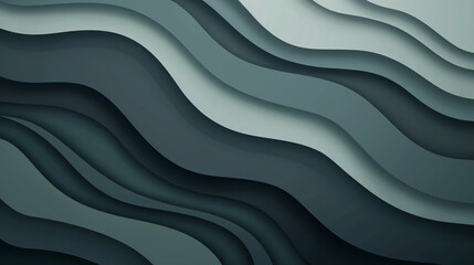 Poster - Close-up wall wavy pattern