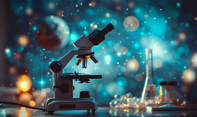 national science day copy space background