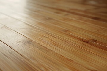 Poster - Close-up of a Smooth Wooden Surface