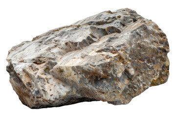 Heavy rocks isolated on transparent background