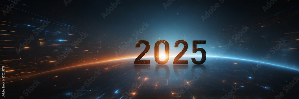 Artwork envisions futuristic world in 2025 with bright colors and ...