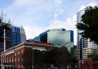 Wall Mural - First Presbyterian Church in Downtown Orlando, Florida