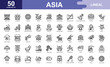 © Slamlabs - Asia heritage icon set