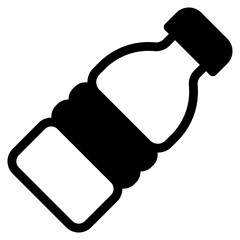 Wall Mural - Vector Icon Water Bottle, Drink, Bottle, Drink Water, Hydration, Drink