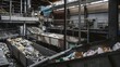 © Jittapon - Industrial Waste Recycling and Sorting Machinery in Processing Plant
