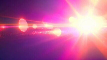 Poster - Gradient background with sharp lens flare overlay captures the power and intensity of the scene.
