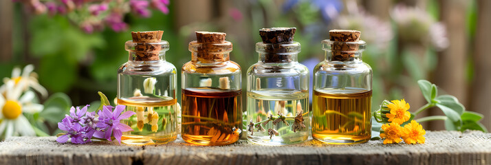 Poster - commercial fragrance essential oil.