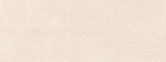 Poster - Light beige matte background of suede fabric, closeup. Velvet texture of seamless cream textile