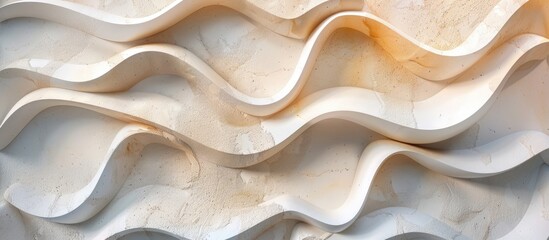 Aufkleber - Designer background with a volumetric wallpaper texture, providing ample copy space image.