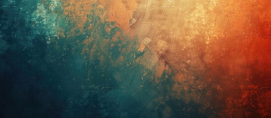 Poster - Background color and tones create an artistic copy space image.