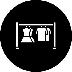 Canvas Print - Clothing Icon