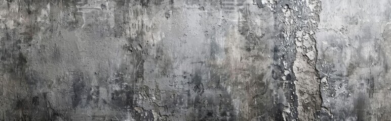 Wall Mural - perfect concrete grey wall texture may used as background